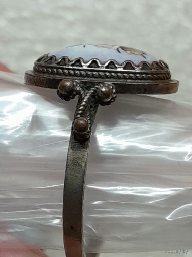 Кольцо. Финифть.