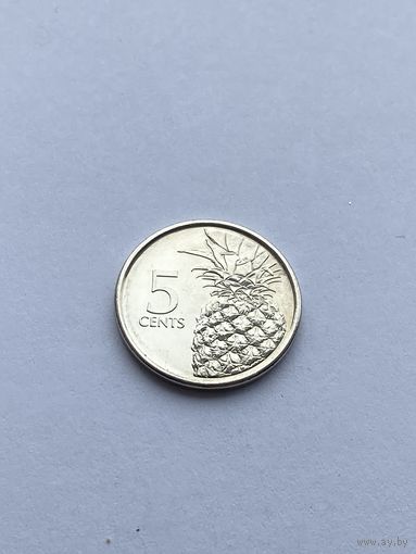 5 центов 2016 г., Багамские острова