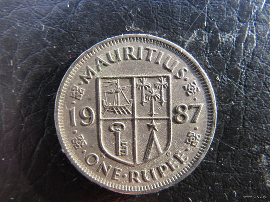 Маврикий. 1 рупия, 1987. С 20 копеек. Распродажа коллекции. Смотрите другие лоты.