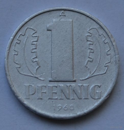 ГДР. 1 пфенниг 1960 г.