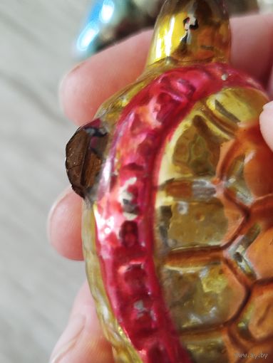 Не частая игрушка,черепашка,дефект лапки,с рубля