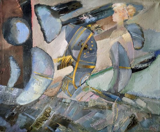 Жилин Е.И. "Нашествие", 1992 год; "Прогулка над землей", 2002 год.