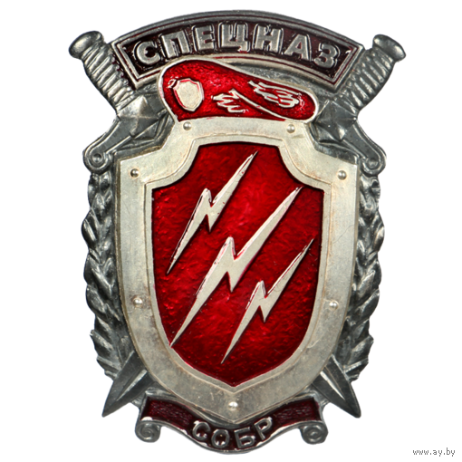 КУПЛЮ Нагрудный знак СОБР
