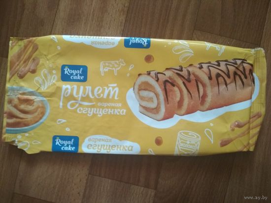 Обёртка от рулета бисквитный Royal Cake
