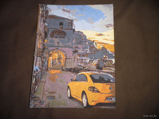 Картина Холст дублирован на картон Н/Х.