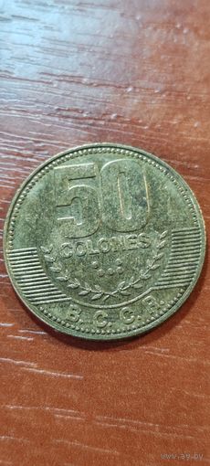 Коста-Рика 50 колонес 2012