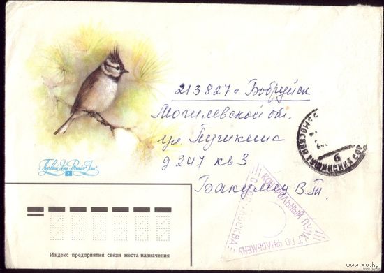 1979 год Хохлатая синица
