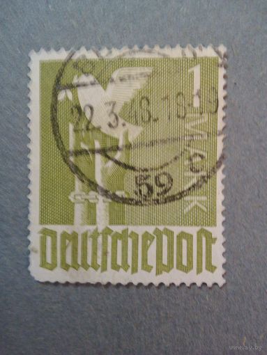 Германия. Союзная оккупация. 1947г. гашеная