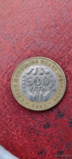 Западная Африка 500 франк 2003