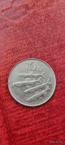 Исландия 10 крон 1984