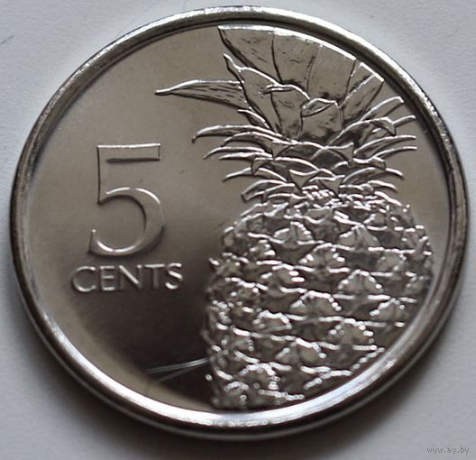 Багамы 5 центов 2015 год