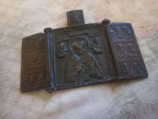 Складень Никола Чудотворец