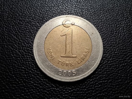 Турция 1 новая лира 2005