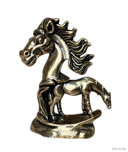 Статуэтка Лошадки Латунь