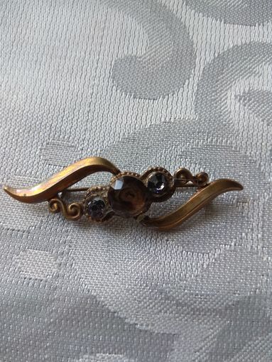 Серебряная брошь 875пробы .В реставрацию.