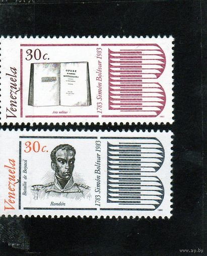 Венесуэла. К 100 летию Симона Боливара.