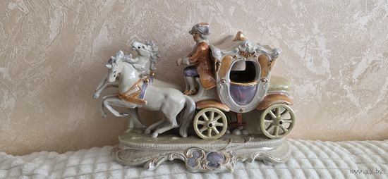 Статуэтка фарфор Карета германия