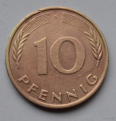 ФРГ, 10 пфеннигов 1985 г. (F)