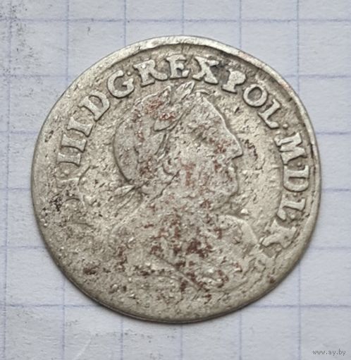 6 грошей 1682 год. Шестак