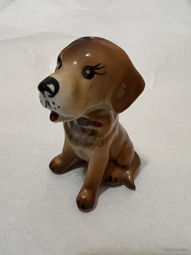 Статуэтка "Собака" фарфор ДФЗ