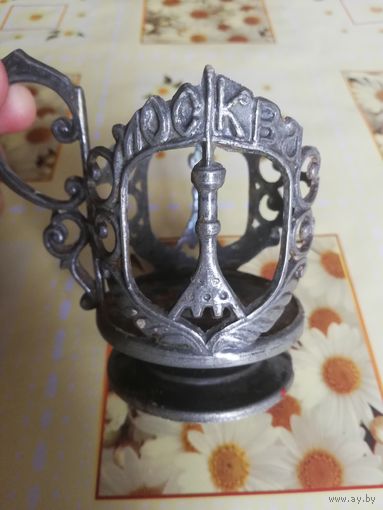Подстаканник из ресторана ( Cедьмое небо ) Останкинская башня !