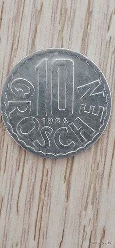 10 грошей 1986,Австрия