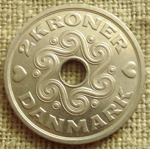2 кроны 2005 Дания