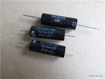 Резисторы проволочные низкоомные