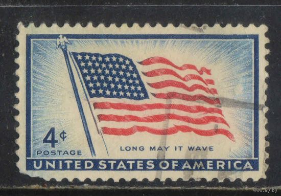 США 1957 100 летие флага США #716