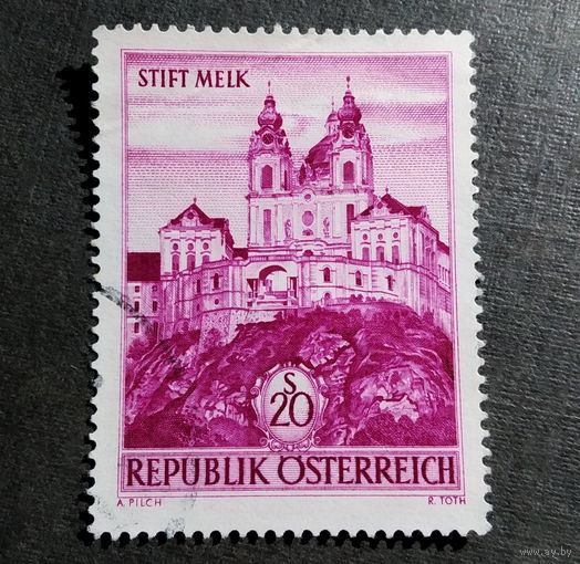 Марка Австрия 1963 год Памятник архитектуры