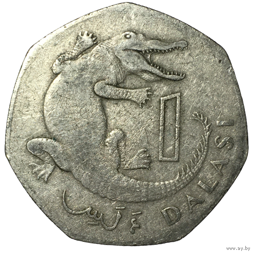 Гамбия 1 даласи, 1998