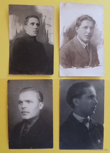 Фото "Кавалеры", 1920-1930-е гг., Минск, Москва,  цена за единицу