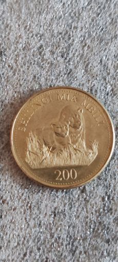 Танзания 200 шиллинг 2008