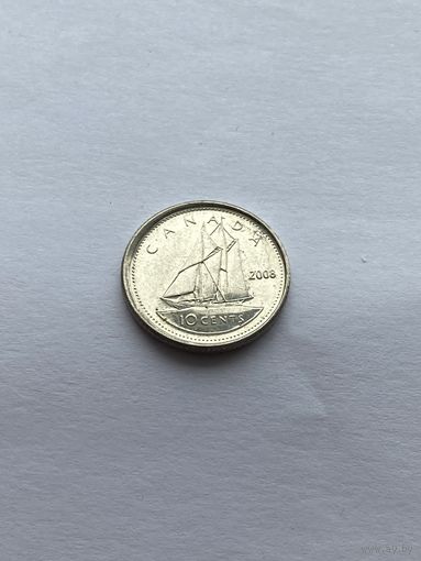 10 центов 2008 г., Канада