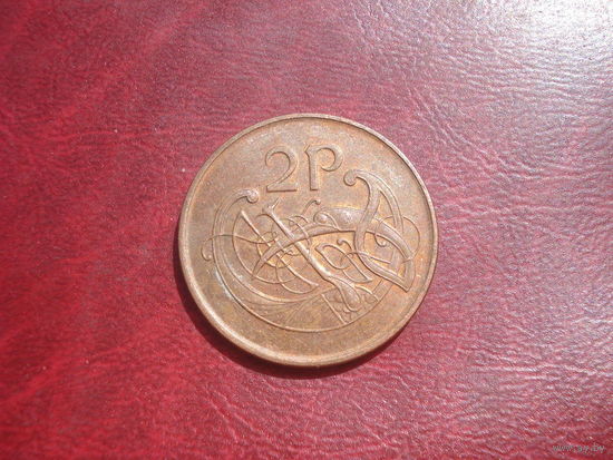 2 пенса 1990 года Ирландия