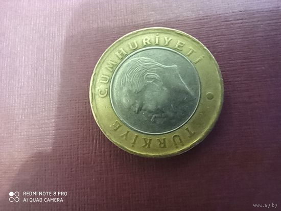 1 лира 2014, Турция
