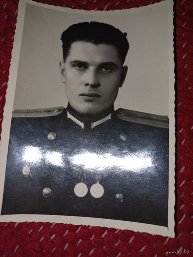 ЗАВЕРЕННОЕ ФОТО НКВД УЧАСНИКА БОРЬБЫ С БАНДЕРОВЦАМИ 1946Г(алб)