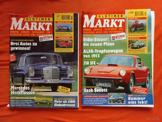 2 Журнал автомотостарины. OLDTIMER. Журнал Олдтаймер
