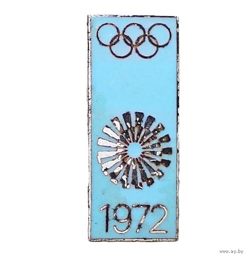 Япония. Знак зимней Олимпиады в Саппоро 1972 г.