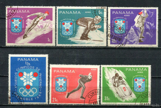 Панама - 1968 - Зимние Олимпийские игры - [Mi. 1046-1051] - полная серия