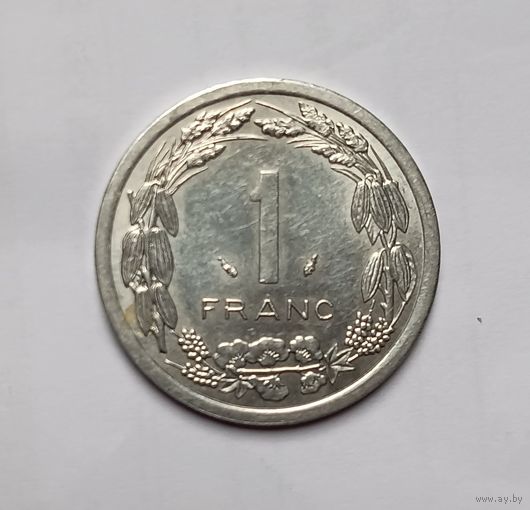 1 франк 1982 ЦАР