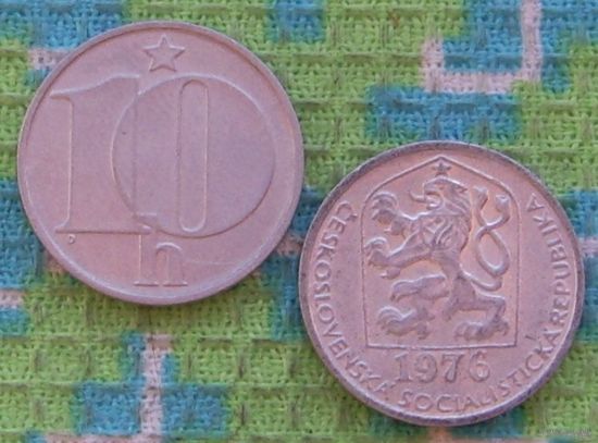 Чехословакия 10 геллер, UNC