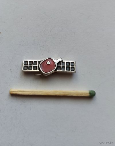 Знак значок СССР настольный теннис