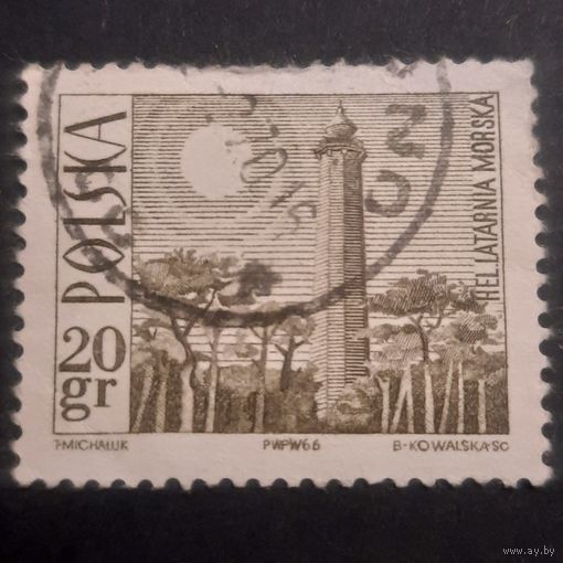 Польша 1966. Морской маяк