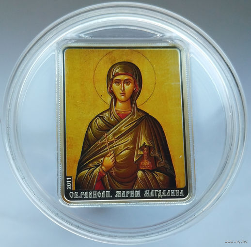 Острова Кука - Мария Магдалина (Православные Святые, Святые Покровители), 5 долларов 2011