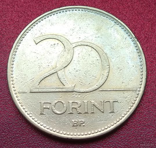 Венгрия. 20 форинтов. 1993 год