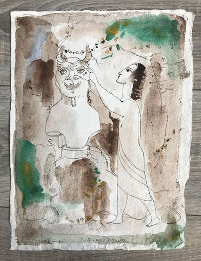 А.Мара (А.А.Марочкин). Акварель