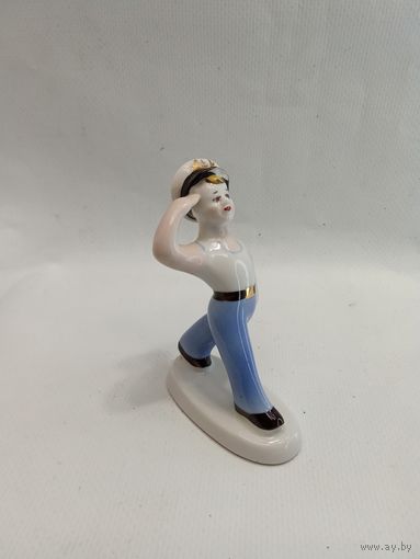 Статуэтка Юный Моряк Фарфор СССР