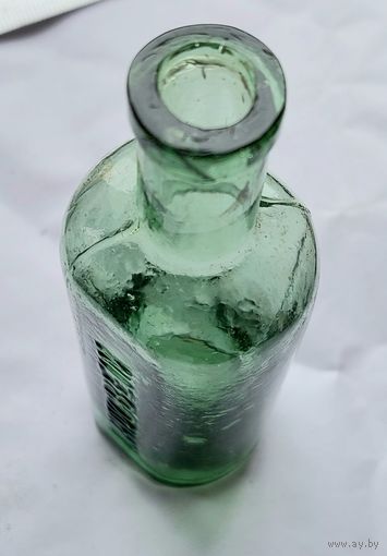 Бутылочка"LANGBEIN" .Германия до 1945 медицина 1ПМВ.(РЕДКАЯ)