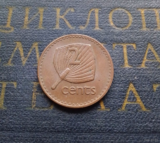 2 цента 1976 Фиджи #01 XF